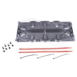 360 Fusion Splice Tray Kit, Stackable, Large Format 360-LP-STACK-SPT Grey